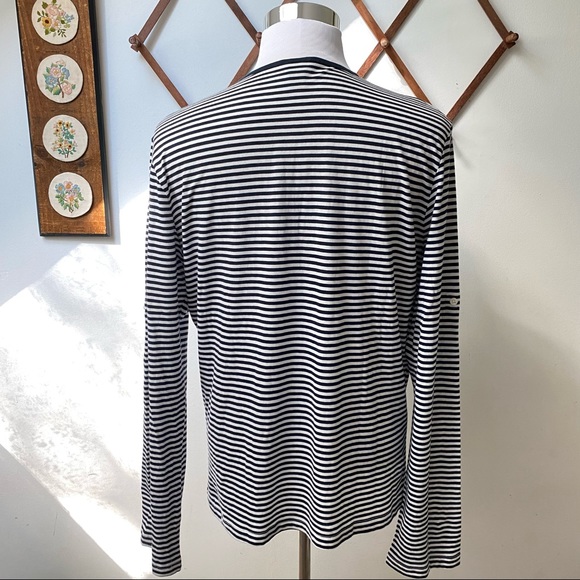 H&M Striped Henley Shirt - Picture 8 of 14